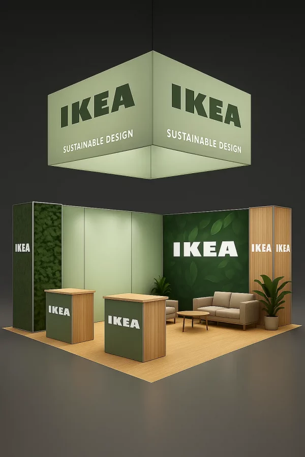 20×30 Orlando Custom Exhibit Rental