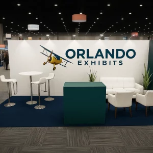 10x20 Orlando Exhibit Rental Custom