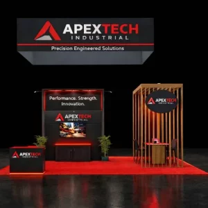 20×30 Industrial Trade Show Booth Design – Orlando