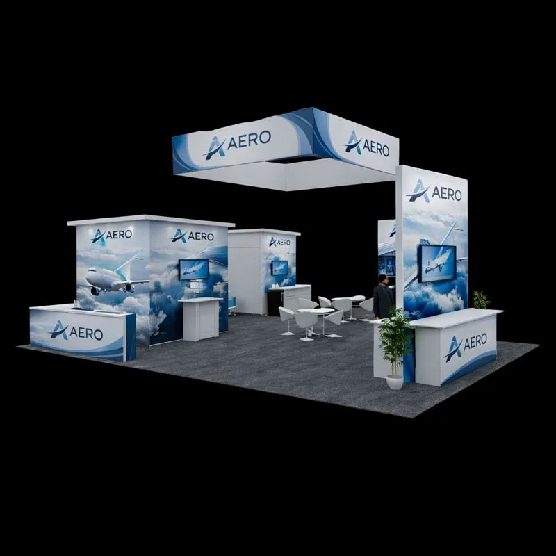 30×40 Advanced Technology Exhibit Booth – Orlando