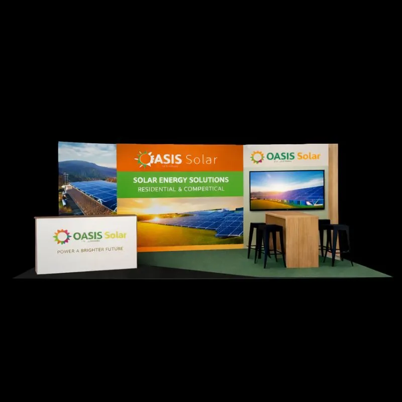 10×20 Sustainable Energy Exhibit Booth – Orlando
