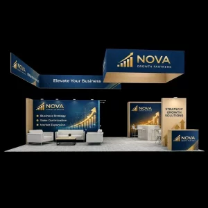 30×30 Corporate Business Exhibit Booth – Orlando