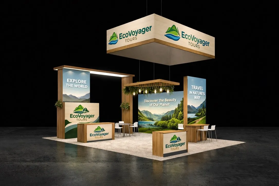 20×30 Sustainable Brand Exhibit Booth – Orlando
