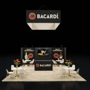 10×10 Brand Promotion Trade Show Booth – Orlando