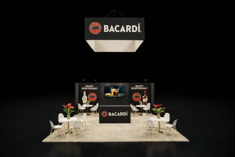 10×10 Brand Promotion Trade Show Booth – Orlando